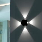 دکوراتیو گرد چهارطرفه لنز محدب (RL205-4)