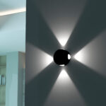 دکوراتیو گرد چهارطرفه لنز محدب (RL205-4)