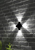 دکوراتیو گرد لوله بلند لنز محدب چهار طرفه (RL204-4)