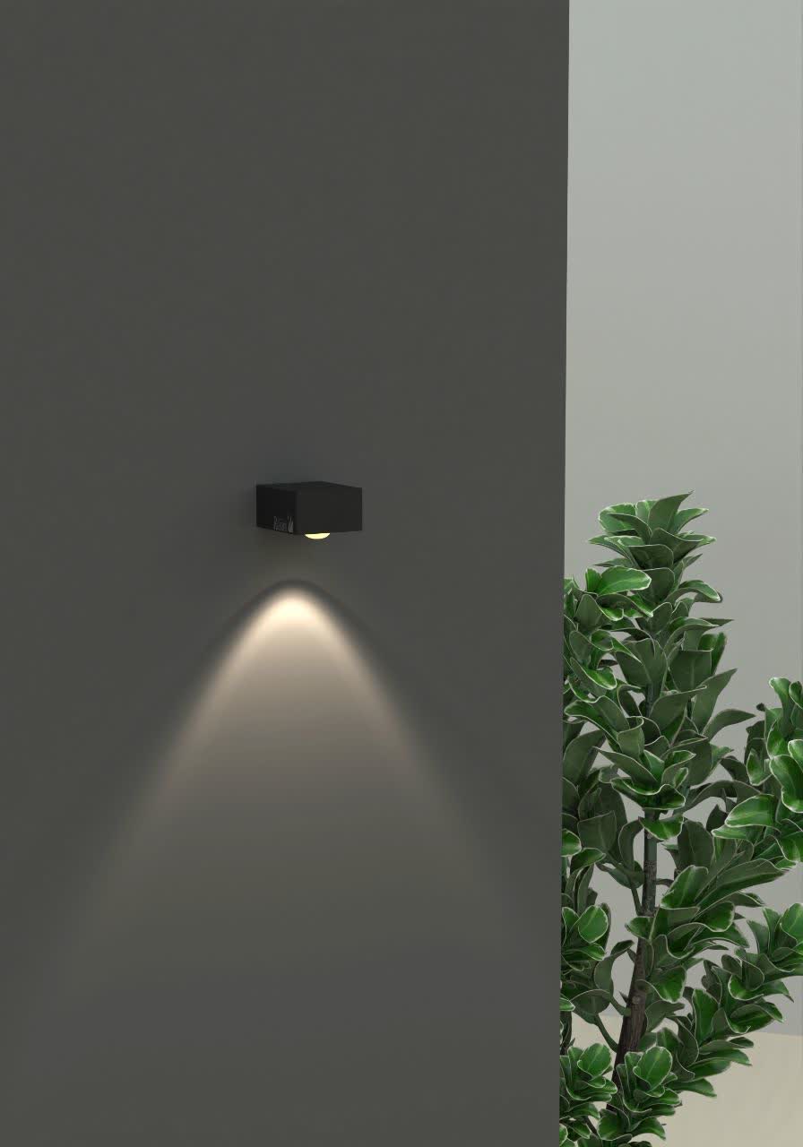 207-1 دکوراتیو لنز دار یک طرفه (RL207-1) IP65 - Image 1