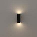 دکوراتیو مربع دو طرفه لامپ خور(RL208-2 SQ) - Image 2