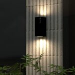 دکوراتیو مربع دو طرفه لامپ خور(RL208-2 SQ)