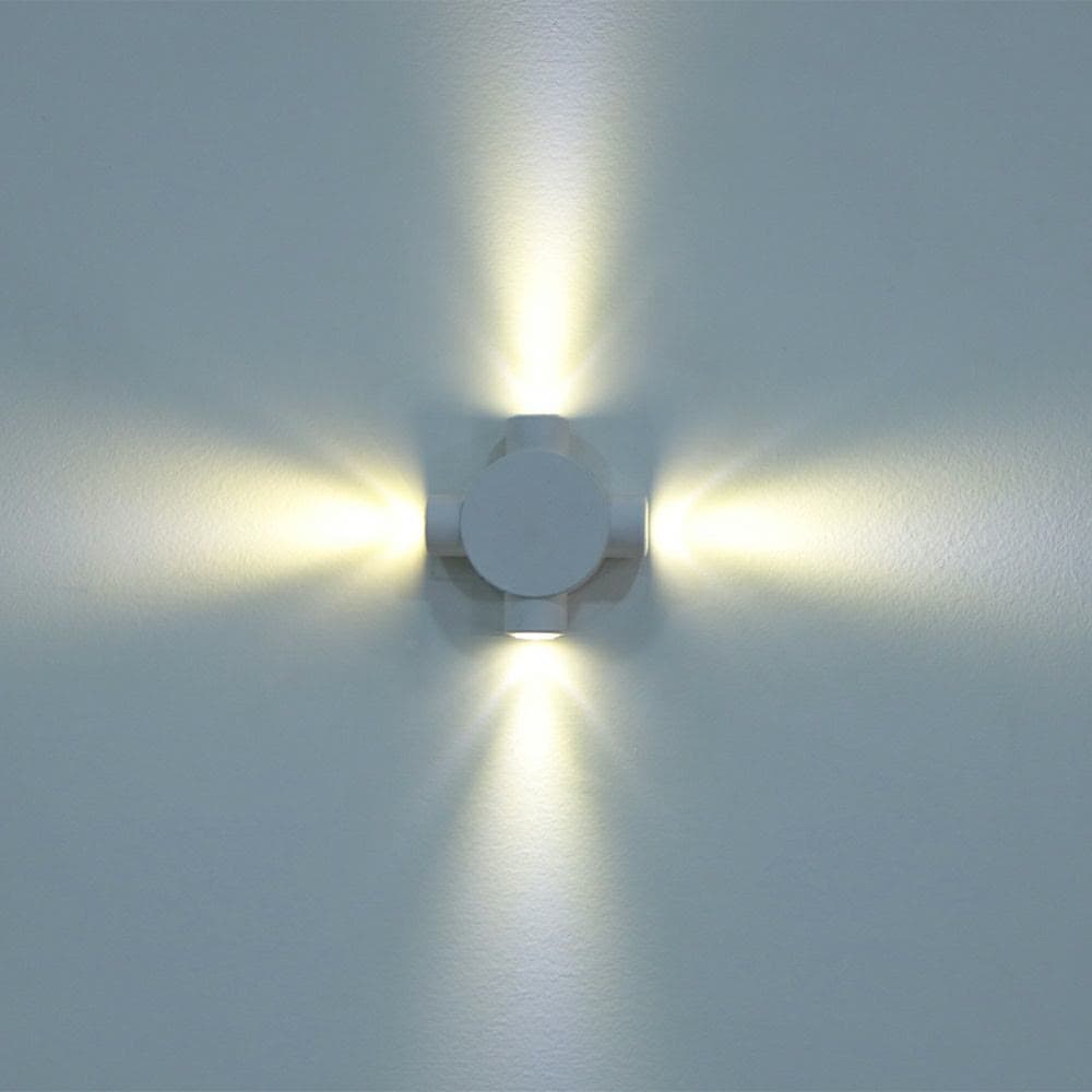 204-4 دکوراتیو گرد لوله کوتاه لنز تخت چهار طرفه (RL204-4) - Image 1