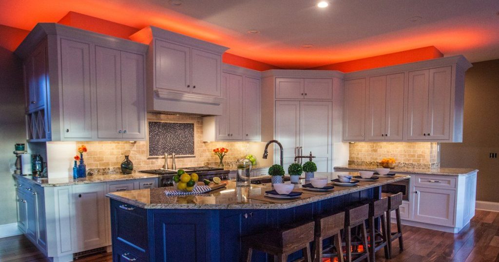 انتخاب رنگ نور برای آشپزخانه
