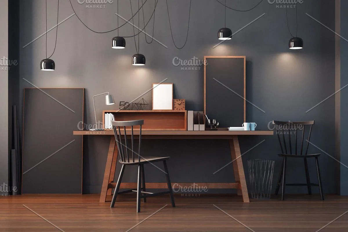 انواع نورپردازی اتاق کار